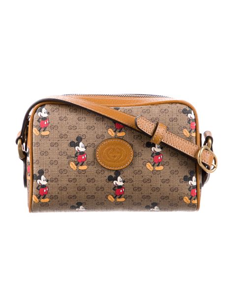 gucci mickey mouse slides|gucci mickey mouse crossbody bags.